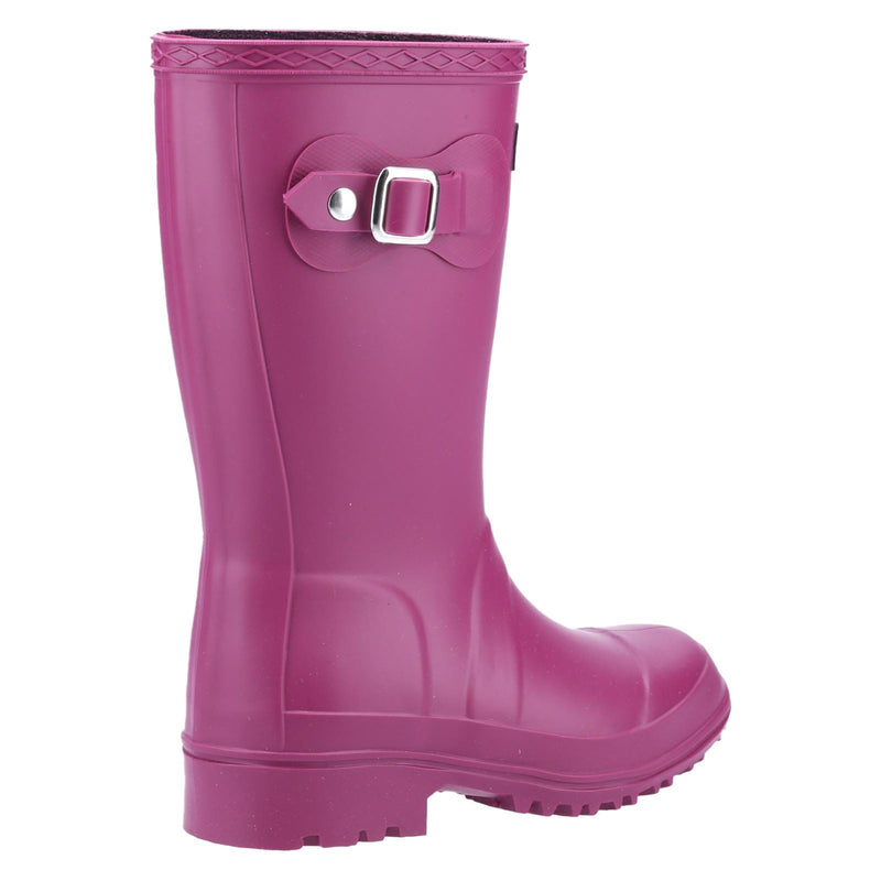 Cotswold Buckingham PVC Berry Wellington Boots
