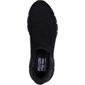 Skechers BOBS Sport B Flex Resilient Textile Men's Black Trainers