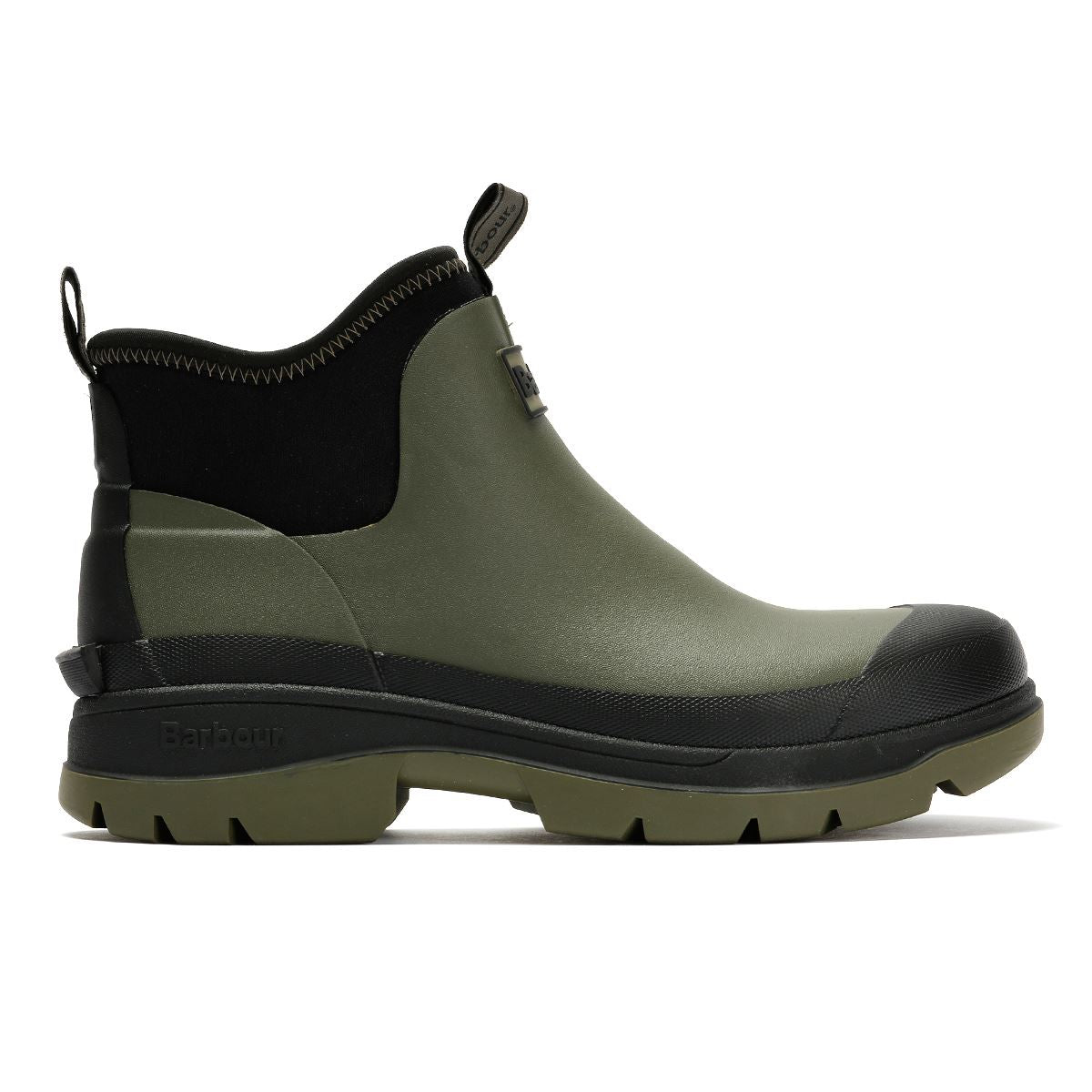 Barbour Ridge Men's Uniform Green Ankle Wellington Boots