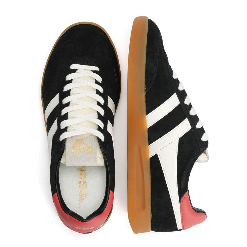 Gola Cyclone Suede Women's Black/Off White/Coral Sneakers