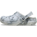 Crocs Classic Lined Clog Thermoplastic Women's Grey Swirl Clogs