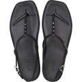 Crocs Miami Studded Thong Flip Thermoplastic Women's Black Sandals