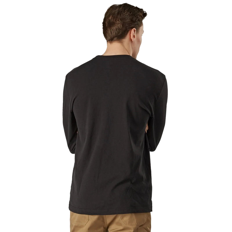 Dickies Pocket Long Sleeve Cotton Men's Black T-Shirt