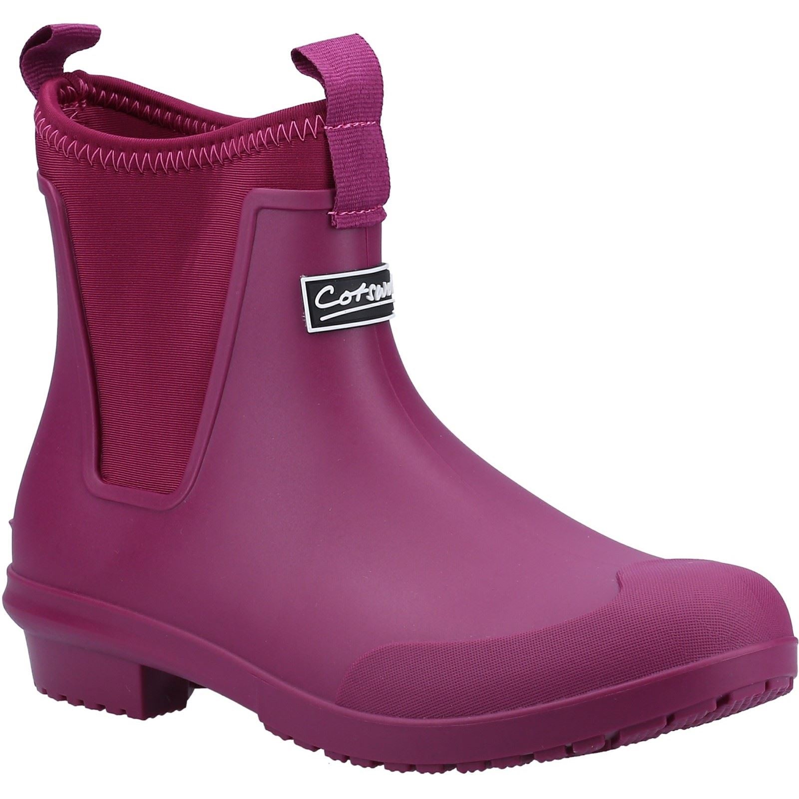 Cotswold Grosvenor TPR+Neoprene Berry Wellington Boots