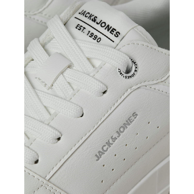 Jack & Jones Ealing Synthetic Men's White Silver Sneakers