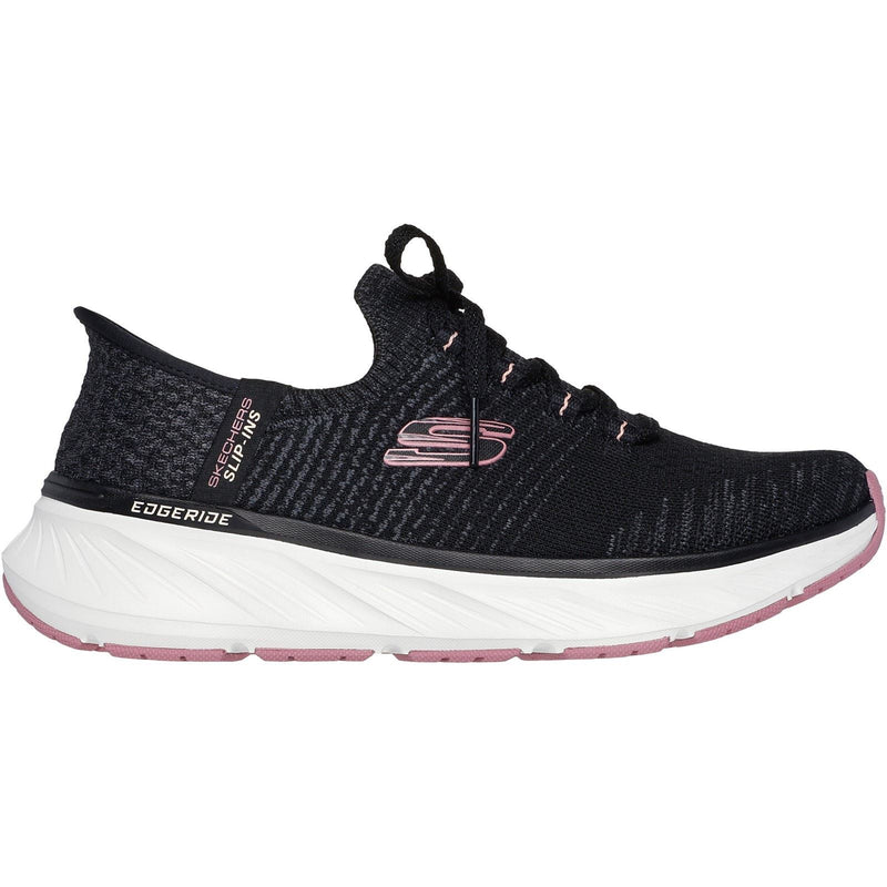 Skechers Edgeride Impression Textile Women's Black/Pink Sneakers