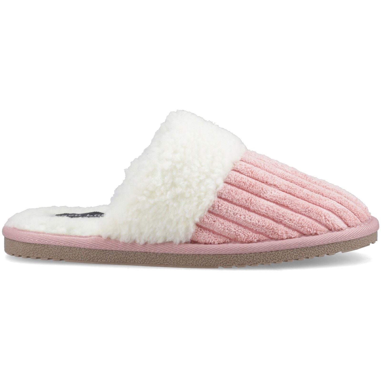Hush Puppies Arianna Cord Polyester Women's PINK Slippers