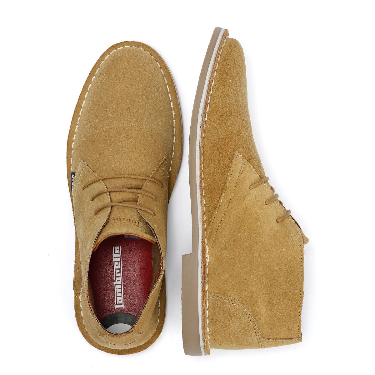 Lambretta Chiswick Suede Men's Sand Boots