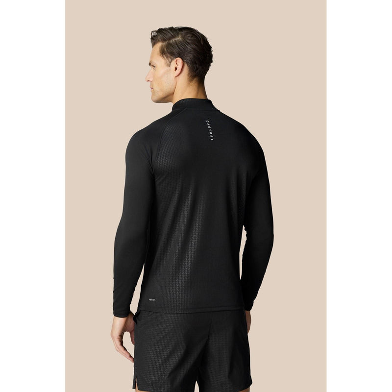 Castore Adapt 1/4 Zip Top Polyester Men's Black Activewear T-Shirts