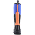 Muck Boots Chore Max S5 Rubber Blue/Orange Wellington Boots
