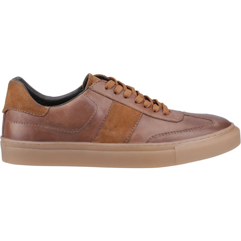 Hush Puppies Riley Suede Men's Tan Sneakers