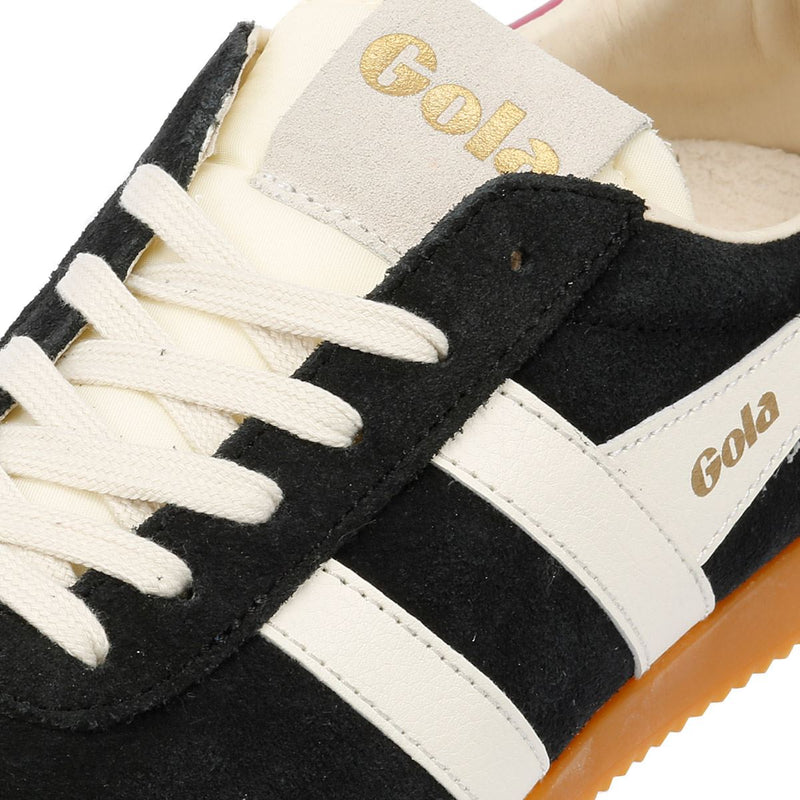 Gola Elan Suede Women's Black/White Sneakers
