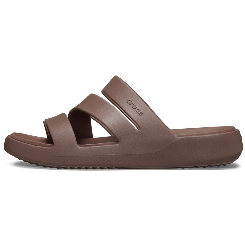 Crocs Getaway Strappy Synthetic Women's Truffle Sandals