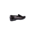 Geox Elidia 100% Leather Bovine Coated Women's Dark Burgundy Moccasins Shoes