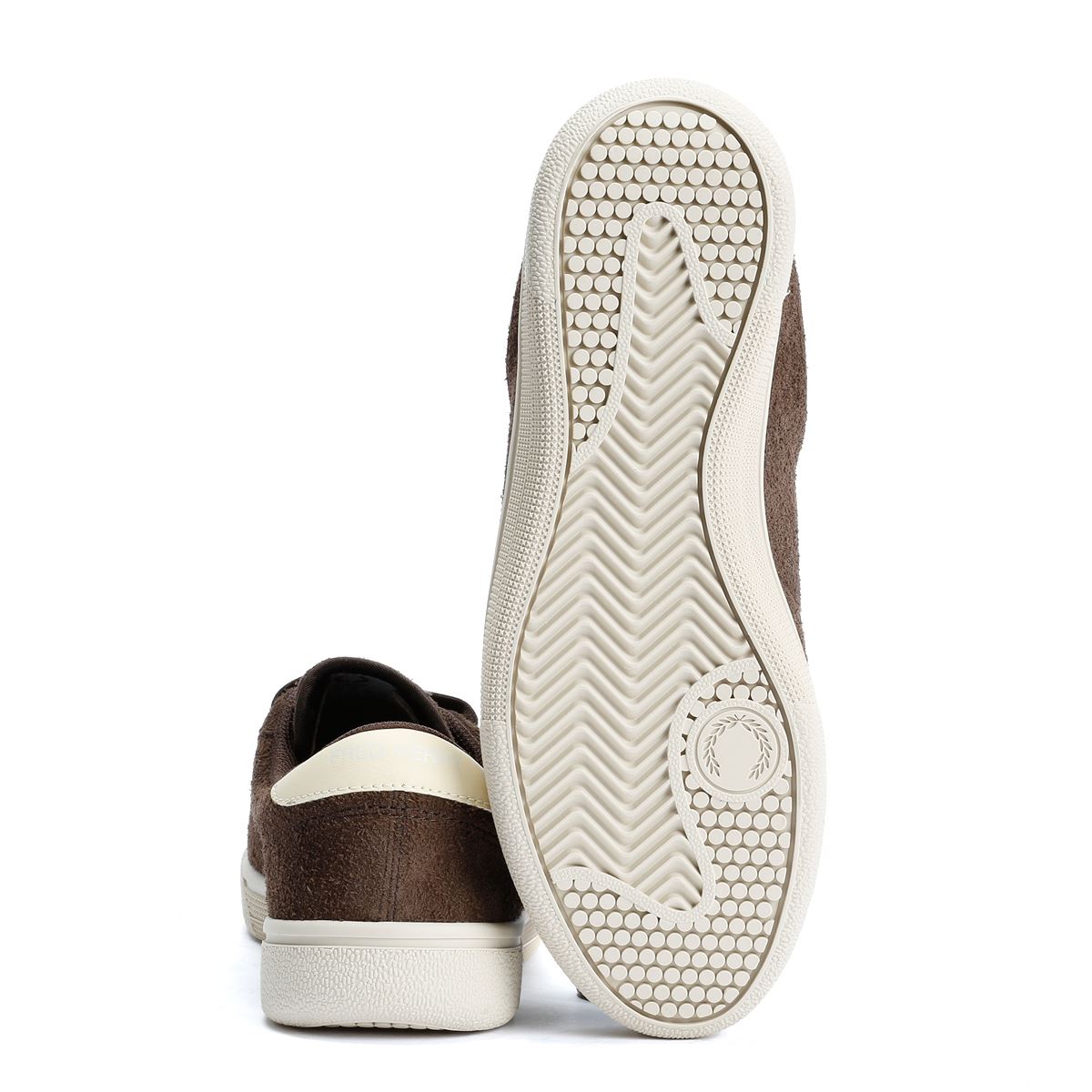 Fred Perry Tennis Shoe Suede Men's Tobacco/Ice Cream Sneakers