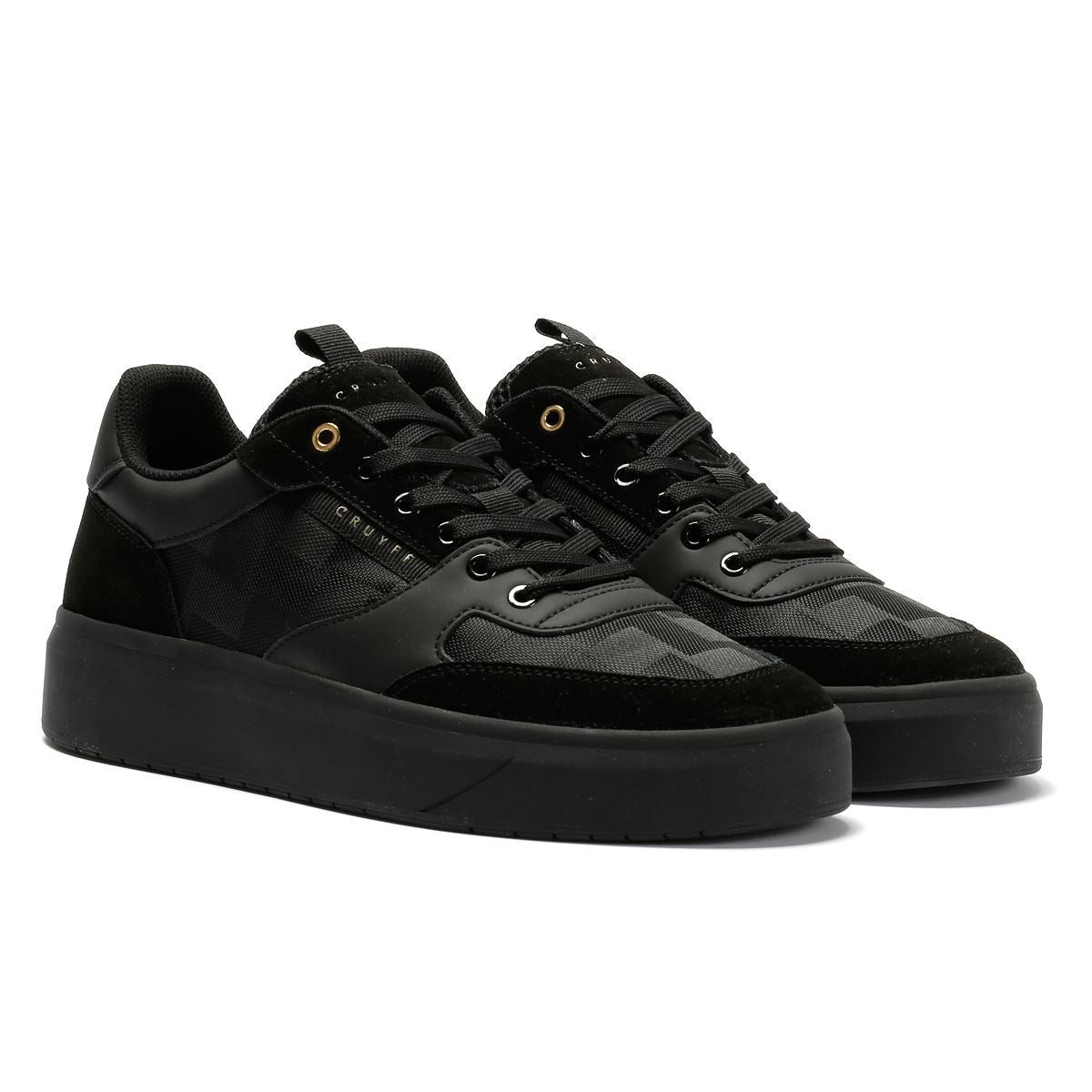 Cruyff Terra Court Men's Black/Gold Sneakers