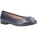 Hush Puppies Naomi Leather Women's Navy Flats