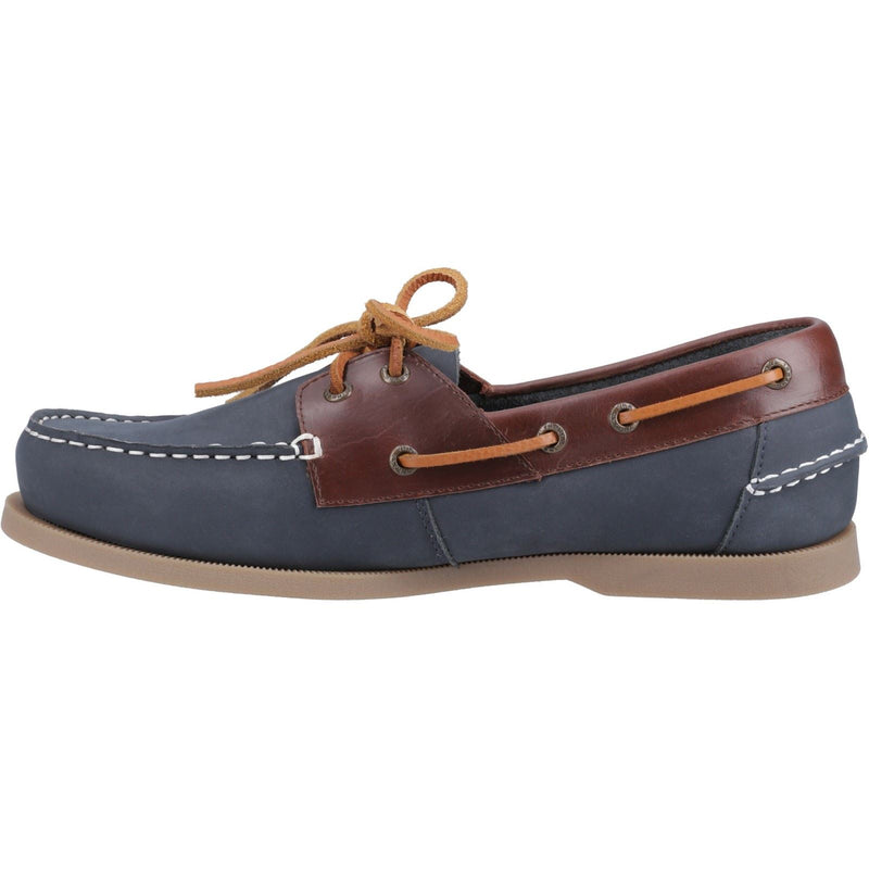 Sperry Tacoma Leather Men's Navy/Brown Boat Shoes