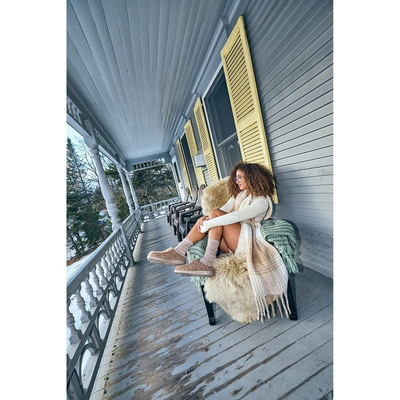 HEYDUDE Wendy Synthetic Women's Timber Wolf Mules