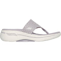 Skechers Go Walk Arch Fit Sandal Spellbound Polyester Women's Lilac Sandals