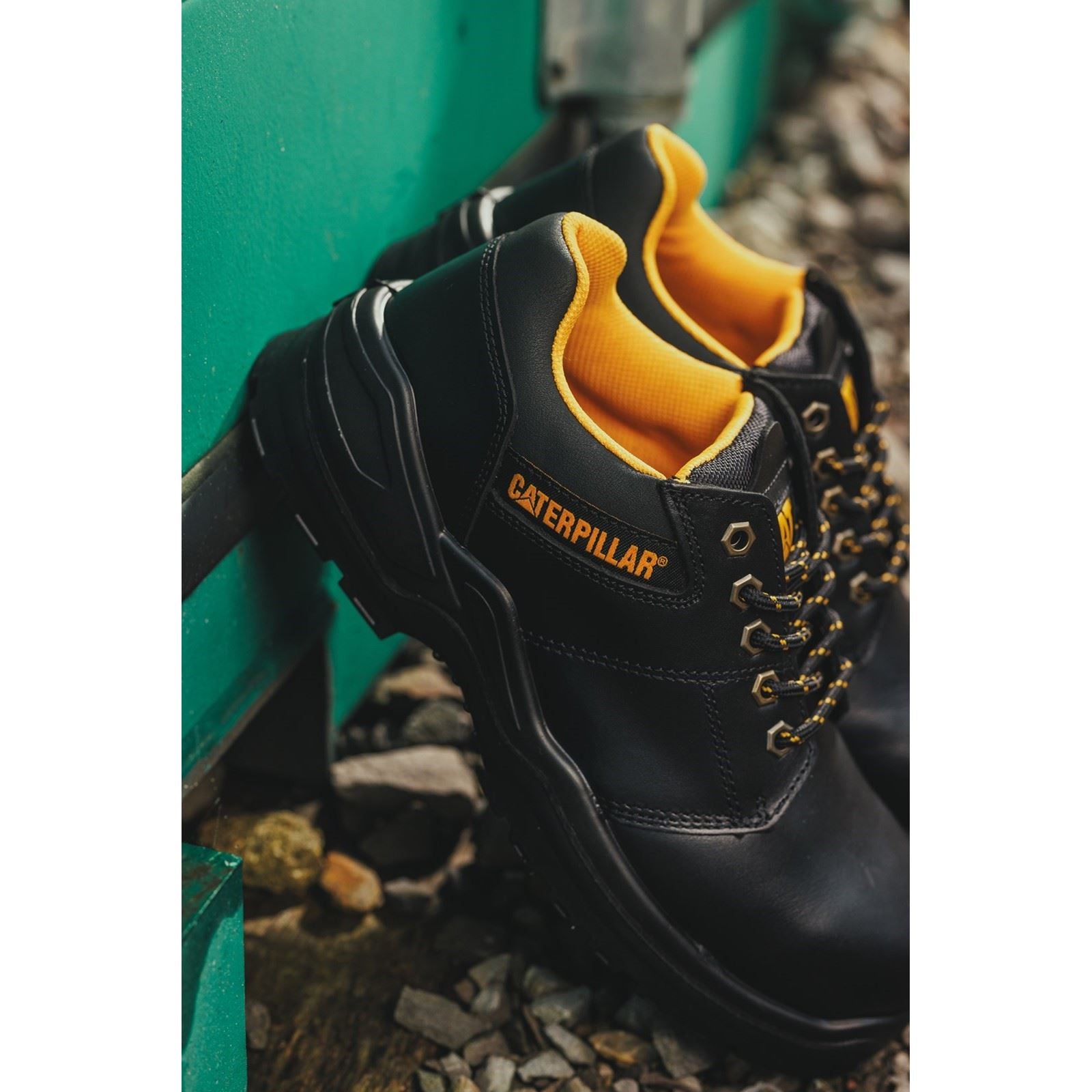 Caterpillar Striver Low S3 Leather Black Safety Shoes