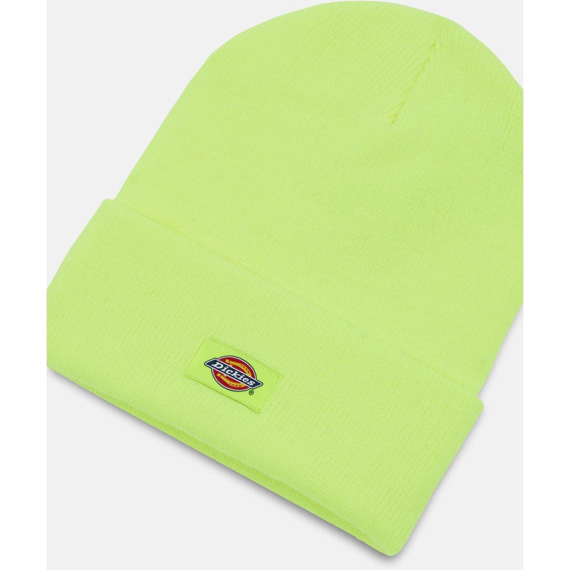 Dickies Acrylic Cuffed Unisex Adults Yellow Beanie Hat