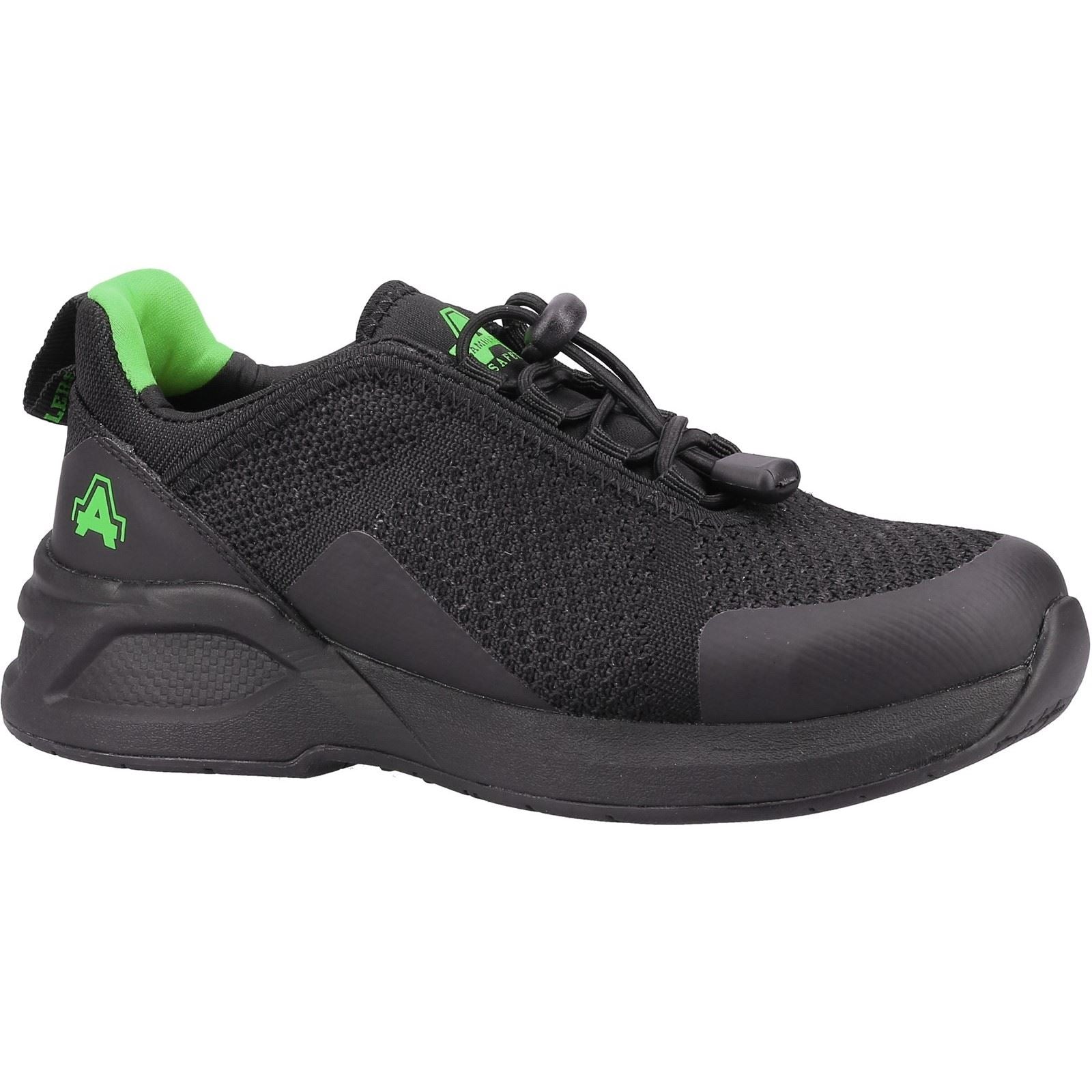 Amblers Safety 610 Polyester Women's Black Safety Sneakers