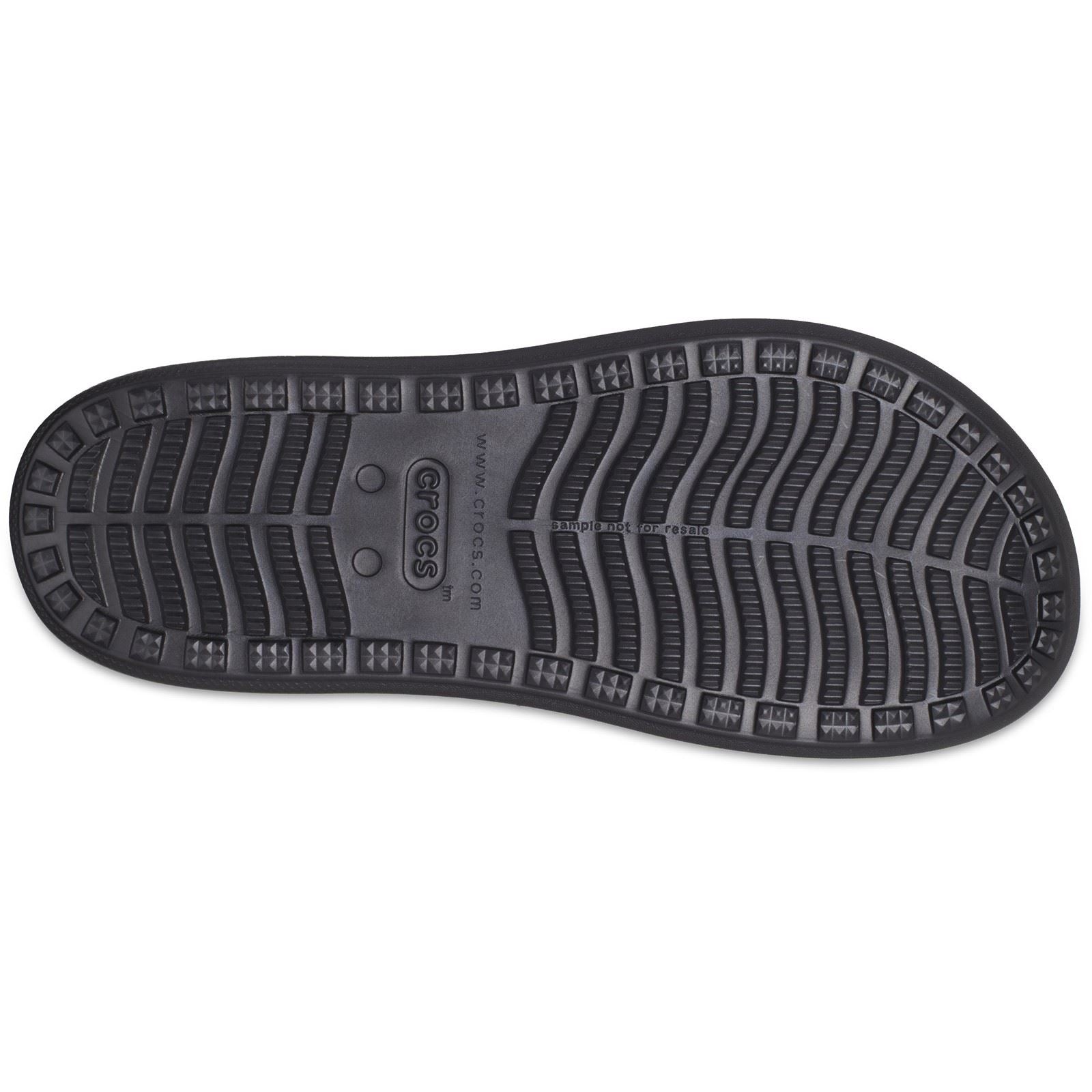 Crocs Yukon Vista II Synthetic Men's Black Flip Flops