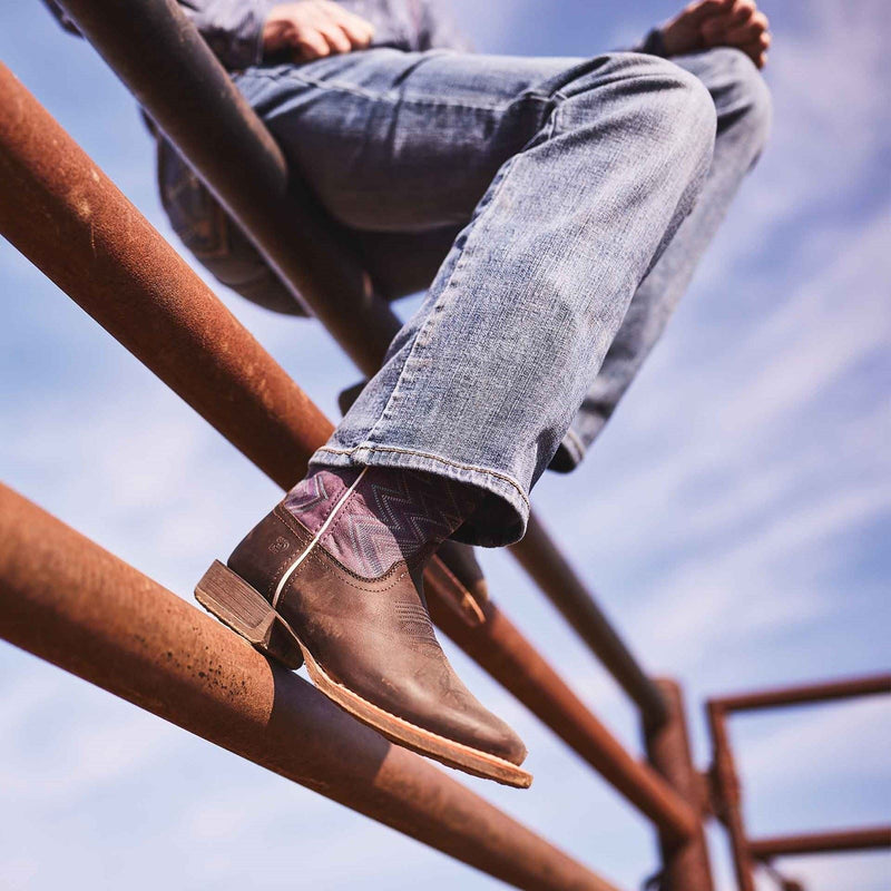 Durango Lady Rebel Pro Leather Women's Dark Earth/Amethyst Boots