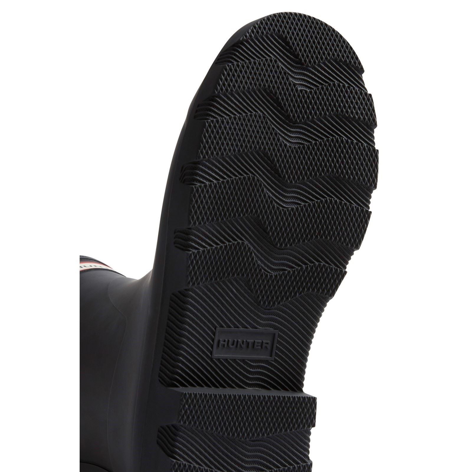 Hunter Downpour Short Boot Rubber Women's Black Wellington Boots