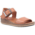 Hush Puppies Ellie Leather Women's Tan Sandals
