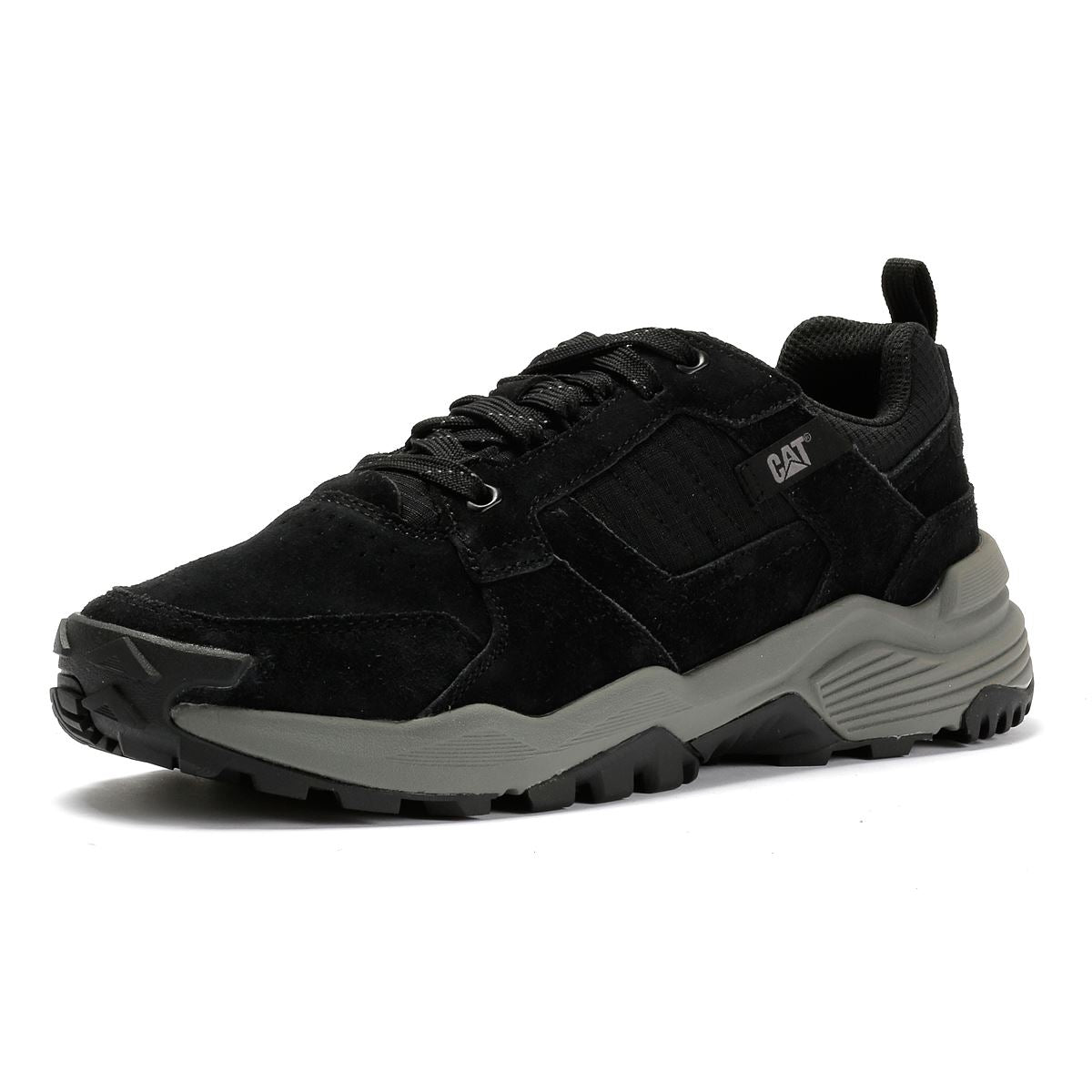 Caterpillar Grapple Suede Men's Black Sneakers