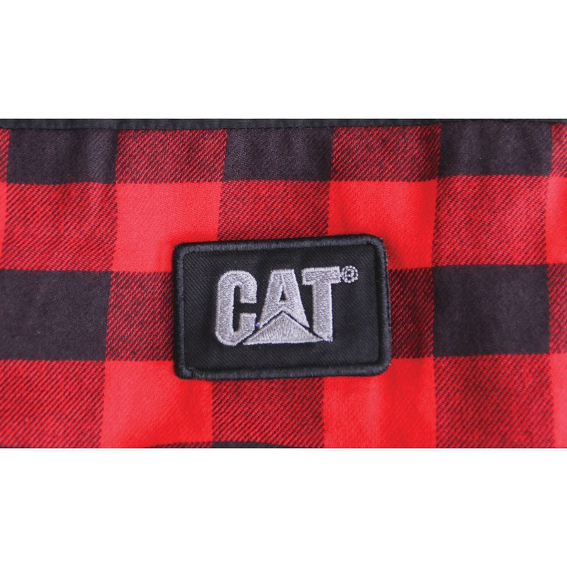 Caterpillar Sequoia Men's Red Fleece Jacket