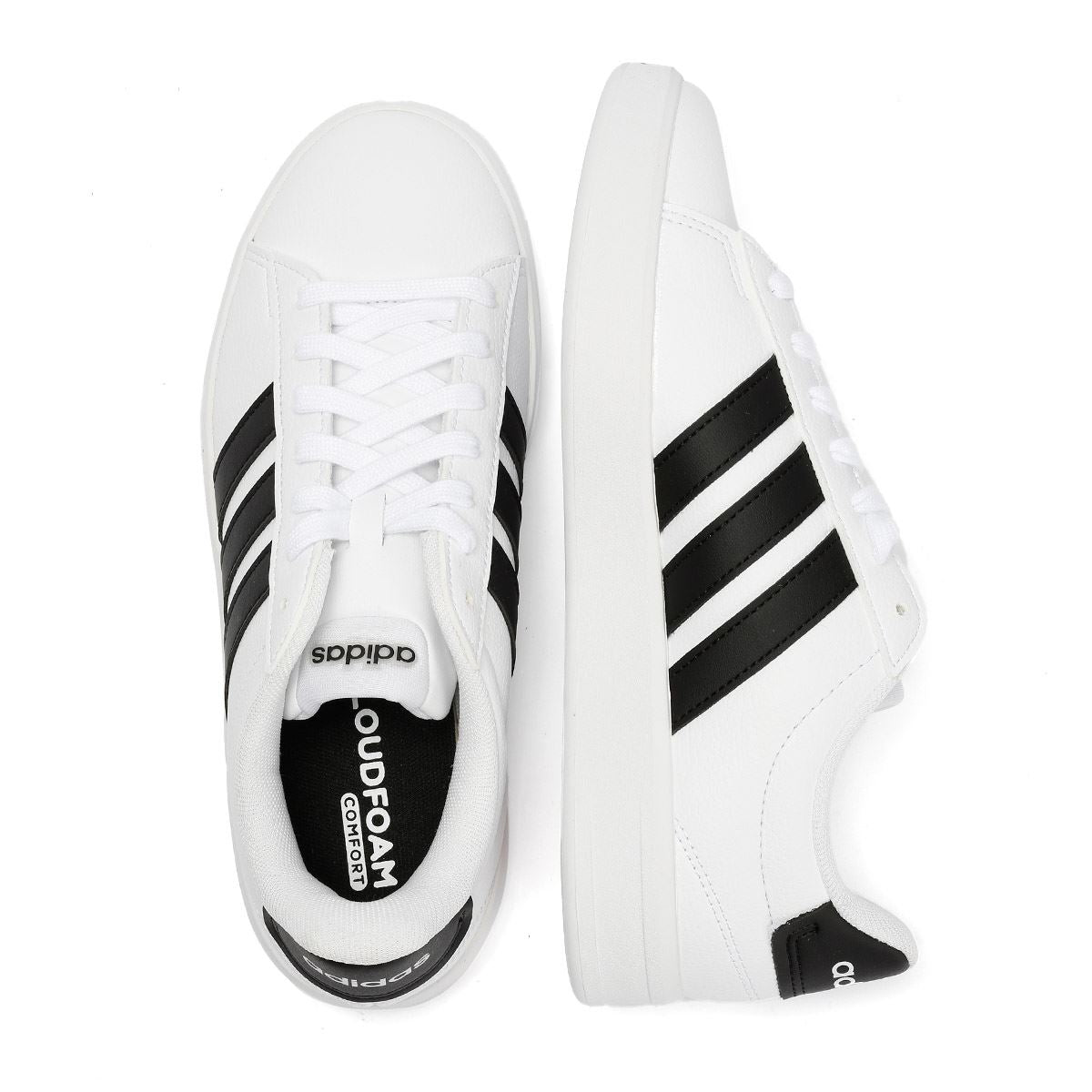 Adidas Grand Court 3.0 Women's White/Black Sneakers