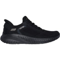 Skechers BOBS Sport Squad Chaos Textile Women's Black Trainers