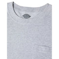 Dickies Pocket Long Sleeve Cotton Men's Grey T-Shirt