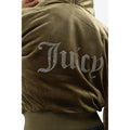 Juicy Couture Fur Rydell Women's Green Bomber Jacket