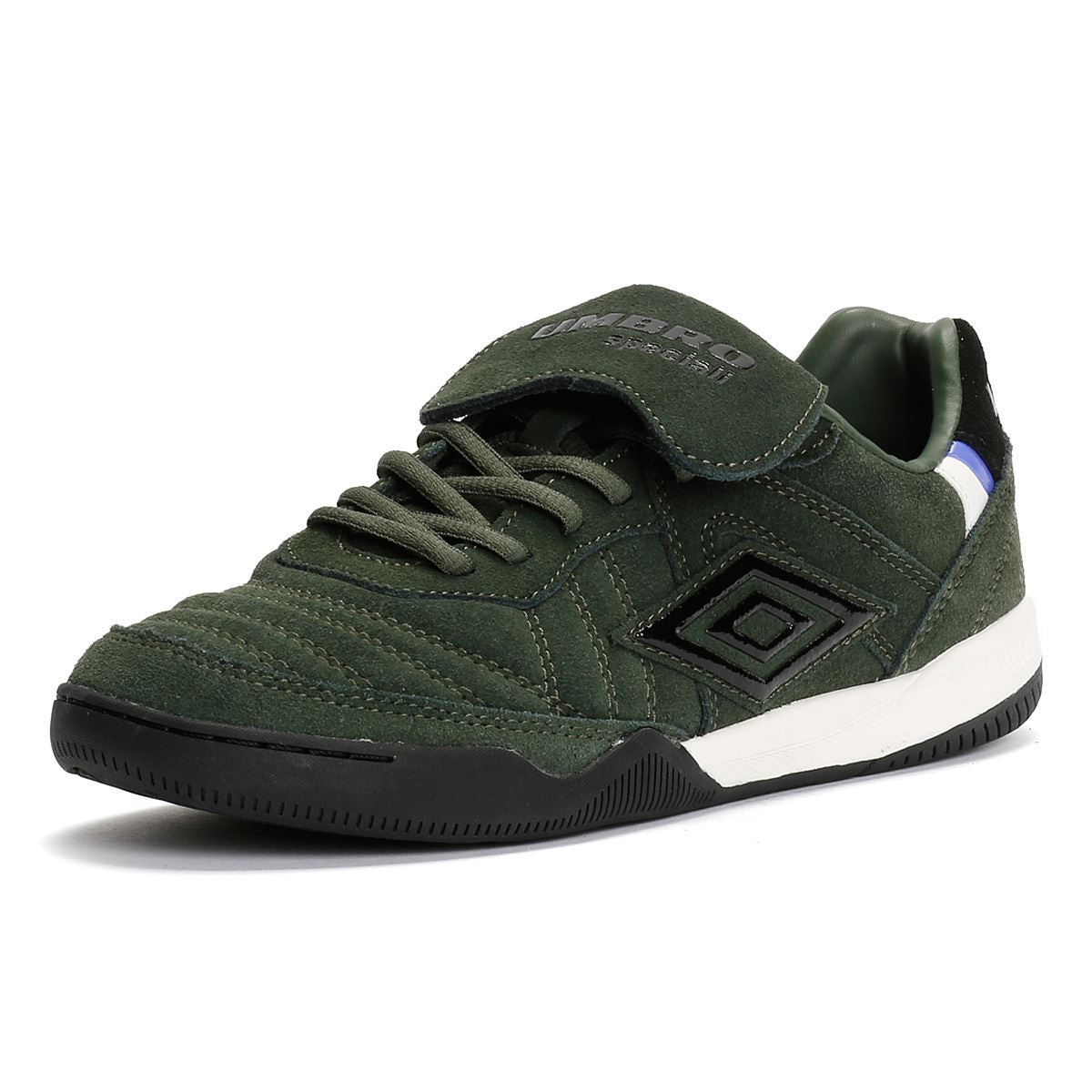 Umbro Speciali TR Suede Duffle Bag/Black Trainers