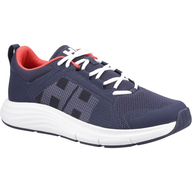 Helly Hansen Sport AHIGA EVO 5 Synthetic Men's Navy/Alert Red Sneakers