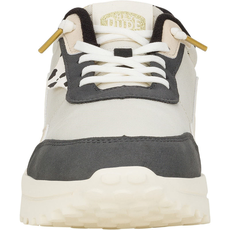 HEYDUDE Hayden Shine Synthetic Women's Ivory/Multi Sneakers