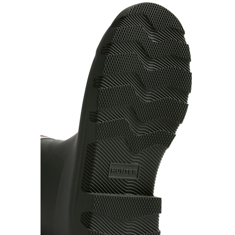 Hunter Downpour Short Boot Rubber Women's Dark Olive Wellington Boots