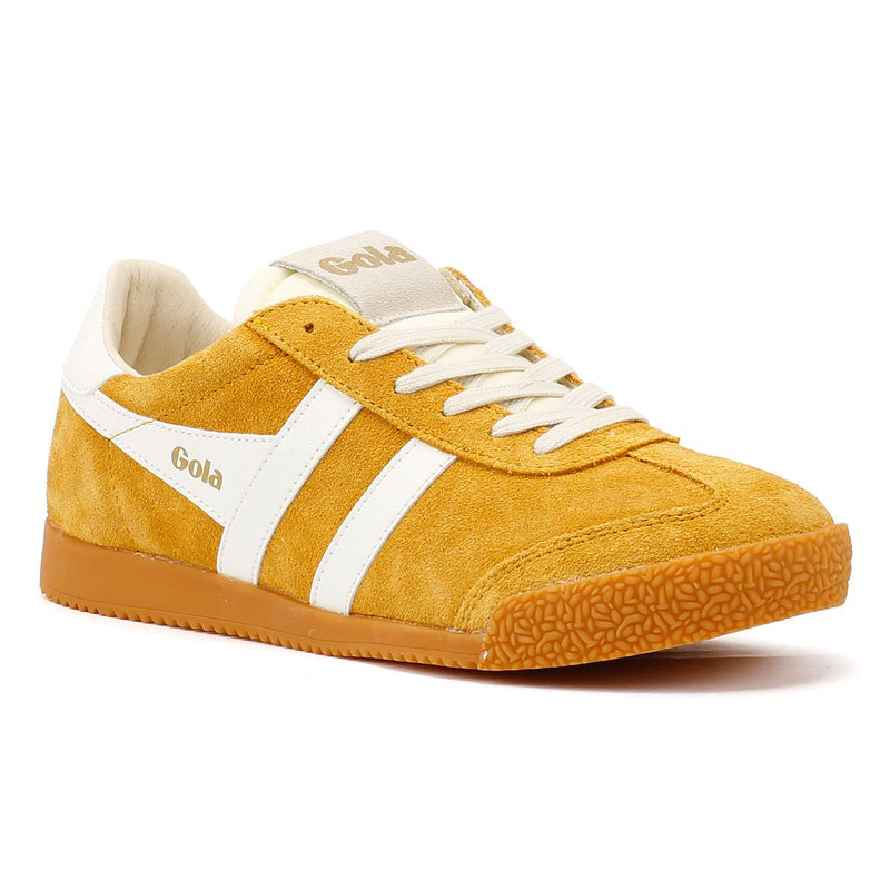 Gola Elan Suede Women's Sun/White Sneakers