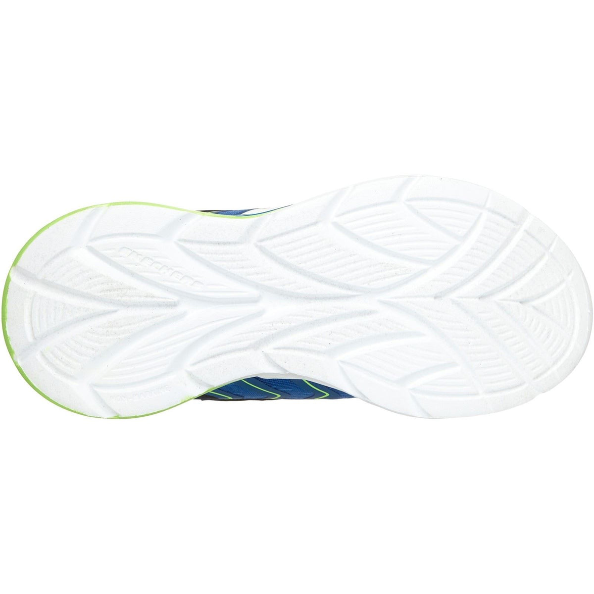 Skechers Flex-Glow Ultra Prism-Pacer Boy's Black & Blue/Lime Trainers