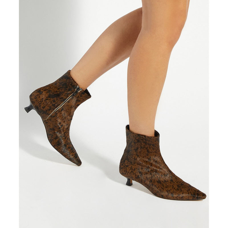 Dune Odore Leather Women's Tan Boots