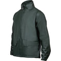 Helly Hansen Workwear Voss Unisex Adults Green Rain Jacket