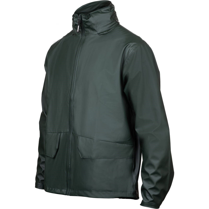 Helly Hansen Workwear Voss Unisex Adults Green Rain Jacket