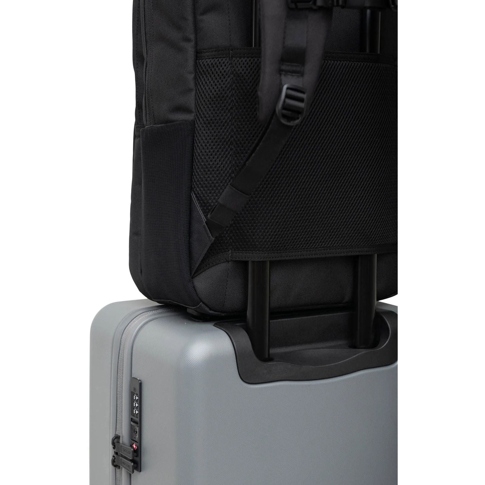 Herschel Bags Kaslo Daypack Tech Polyester Unisex Adults Black Backpack - One Size