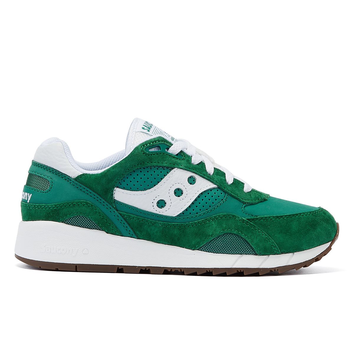 Saucony Shadow 6000 Green/White Sneakers
