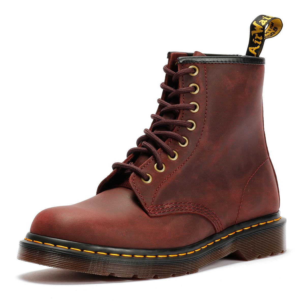 Dr. Martens 1460 Crazy Horse Leather Cherry Red Boots