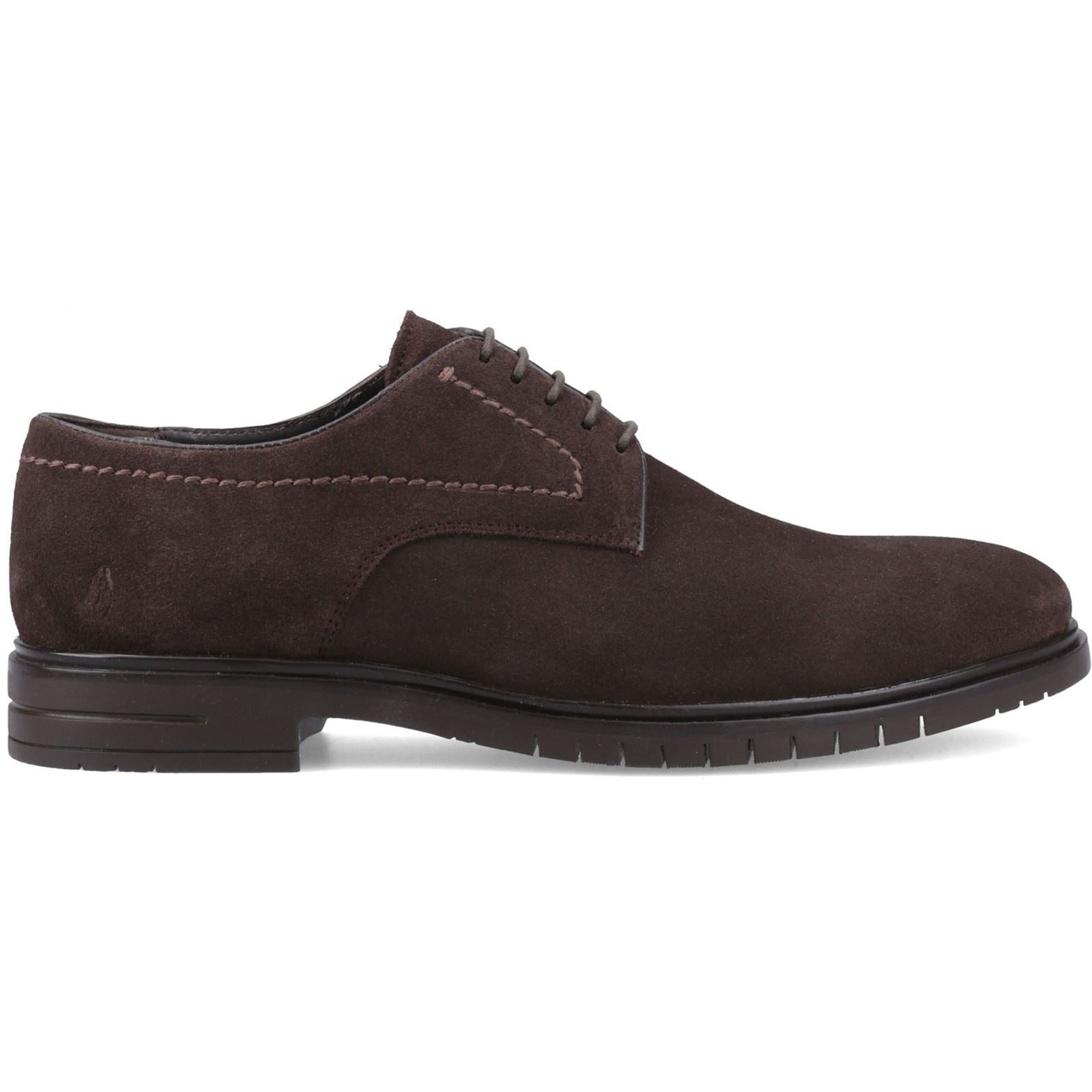 Hush Puppies Sterling Leather Men's Chocolate Lace-Up Shoes